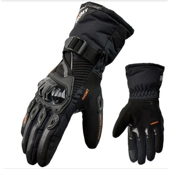 Touchscreen Waterproof Warm Motorcycle Gloves - itsthethought