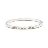 Show Up Shine Bangle - itsthethought