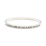 She Needed A Hero Bangle - itsthethought