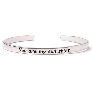 You Are My Sunshine Bangle - itsthethought