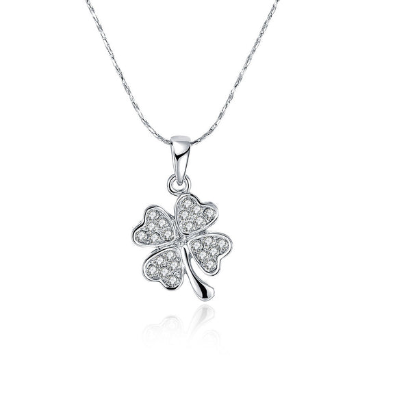 Mini Petite Clover pendant Necklace - itsthethought