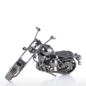 Iron Motorcycle Handicraft Metal Sculpture Gift - itsthethought