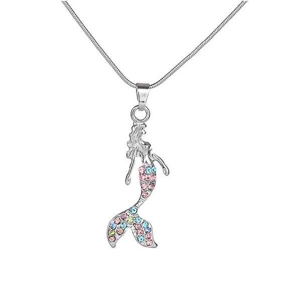 Miss Lady Mermaid Pendant Necklace - itsthethought